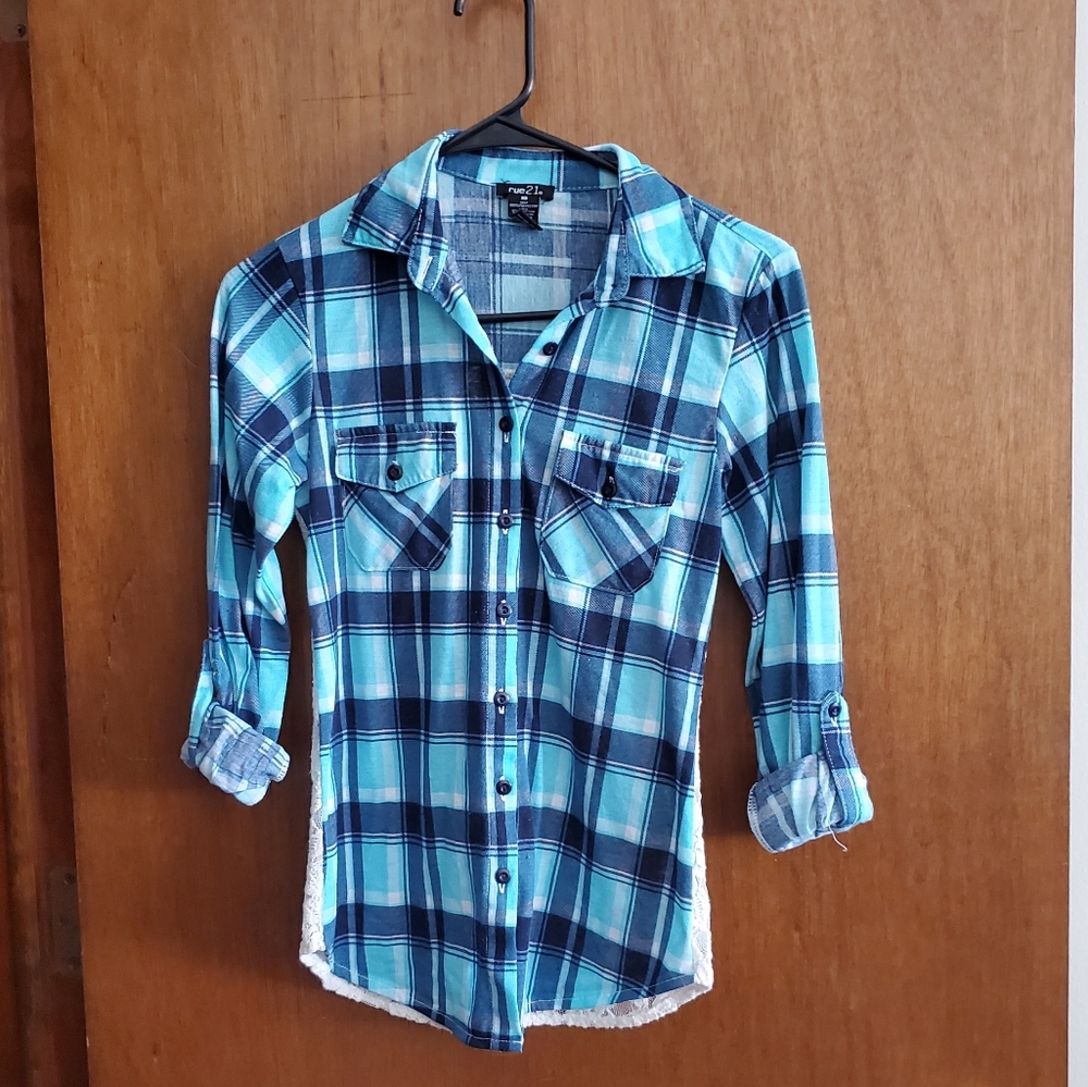 Rue21 Plaid Shirt
